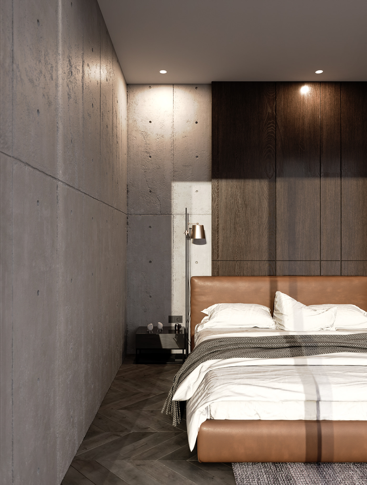 灰色木质的简单时尚-13