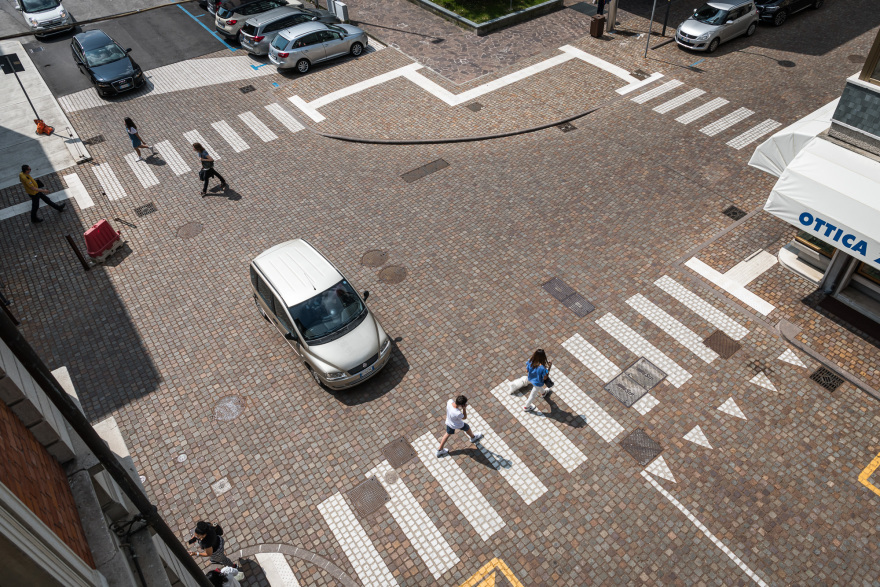 历史印记的街道改造 · Pordenone 市政厅的可持续城市发展计划-2