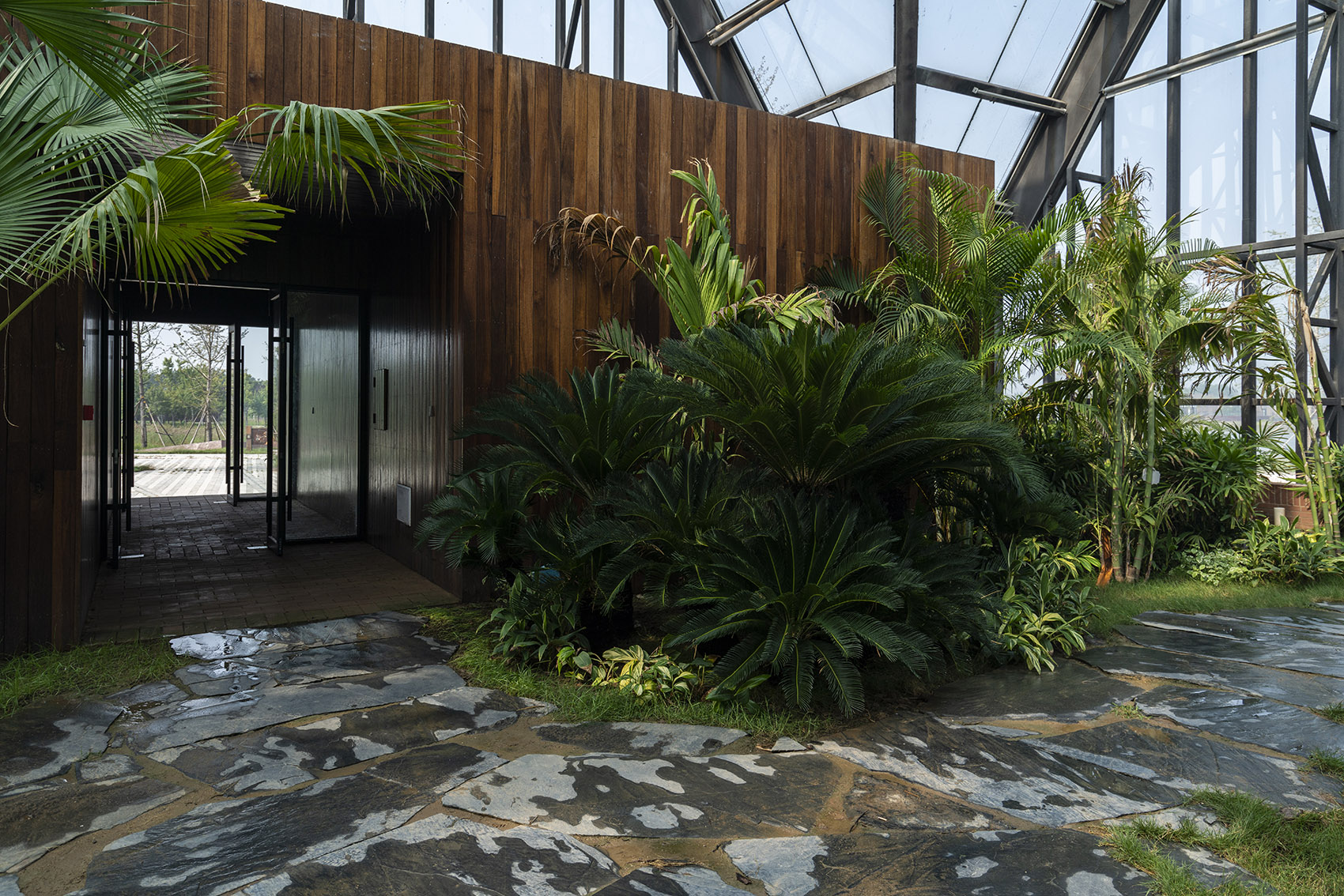 衡水植物园温室展览馆丨中国河北丨空格建筑-49