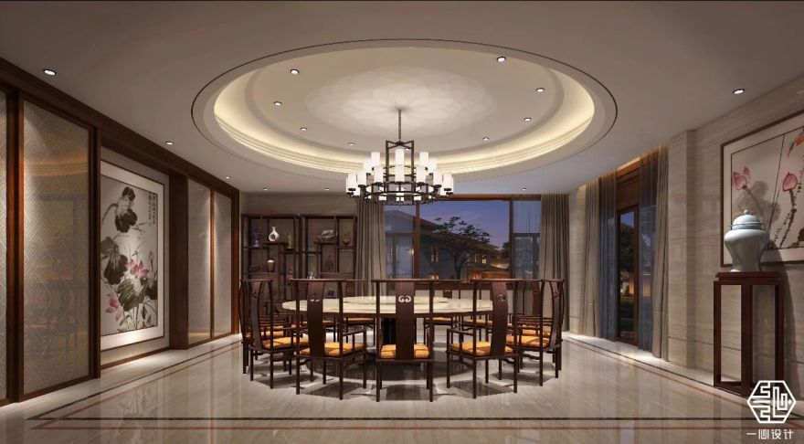 中式餐厅设计-18
