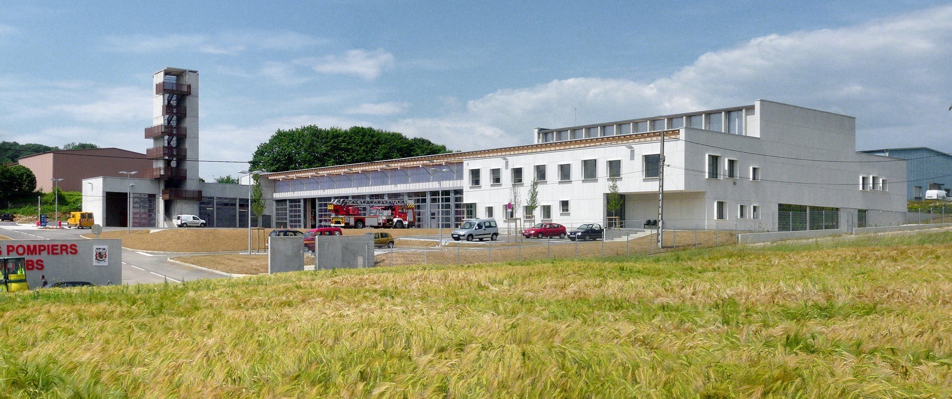 Centre d'incendie et de secours - Besançon Est-1