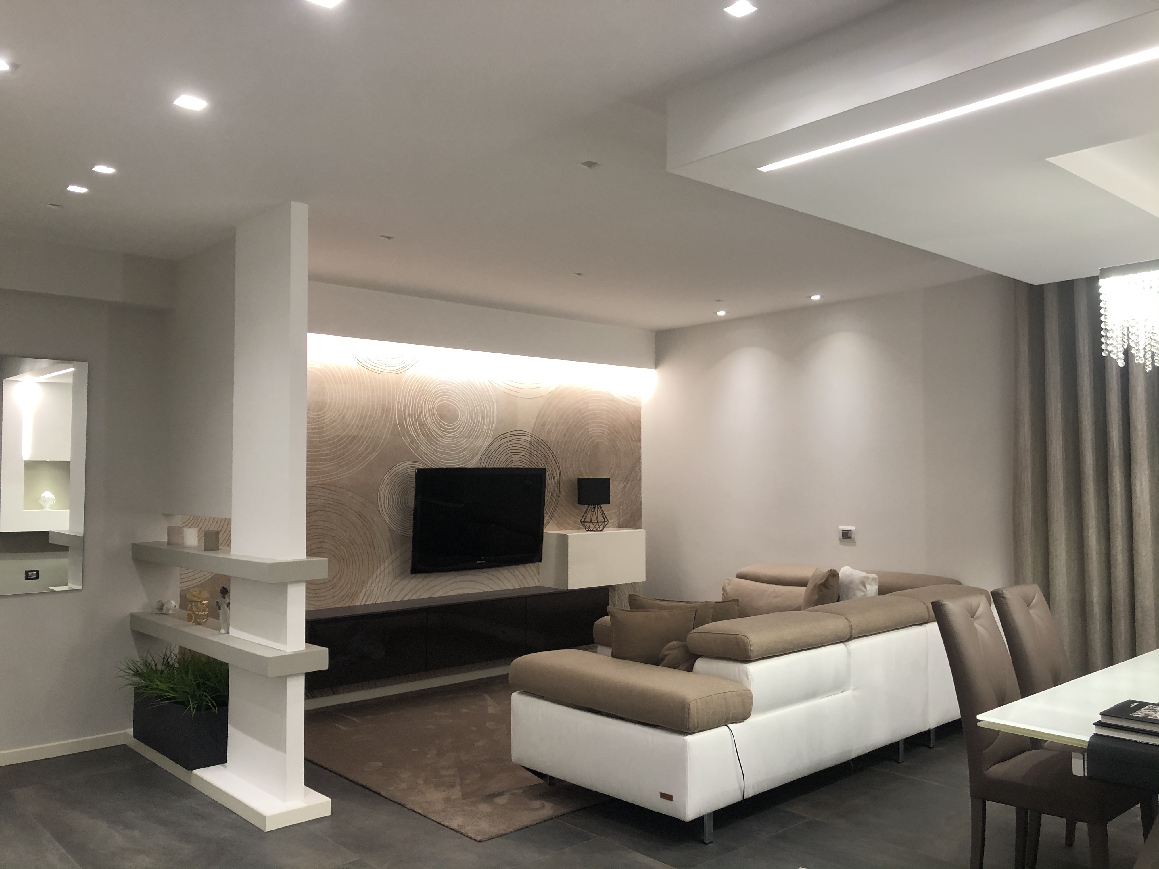 现代简约风公寓改造，干净利落重塑空间比例-0