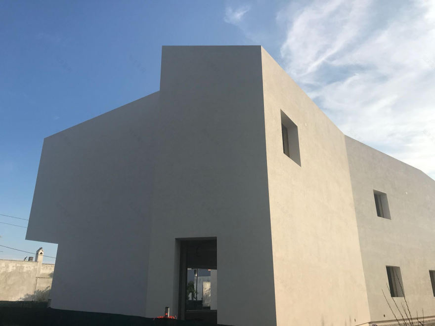 线性白建筑 | 家庭住宅的简约之美-3