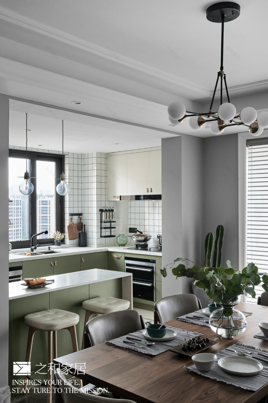 杭州钱江御府混搭风平层设计,打造果然之家-74