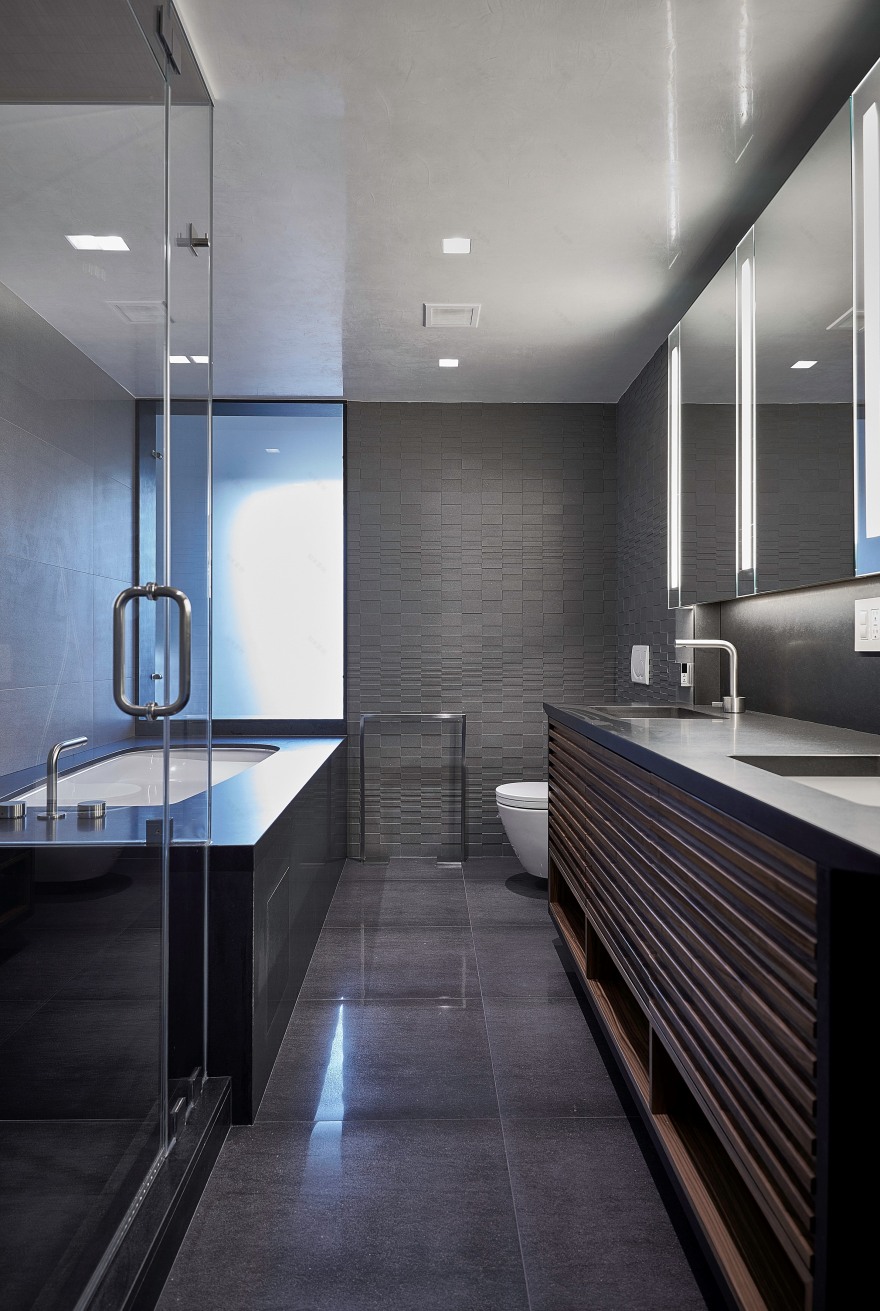 纽约 Warren Street 顶层公寓的精致室内设计-19