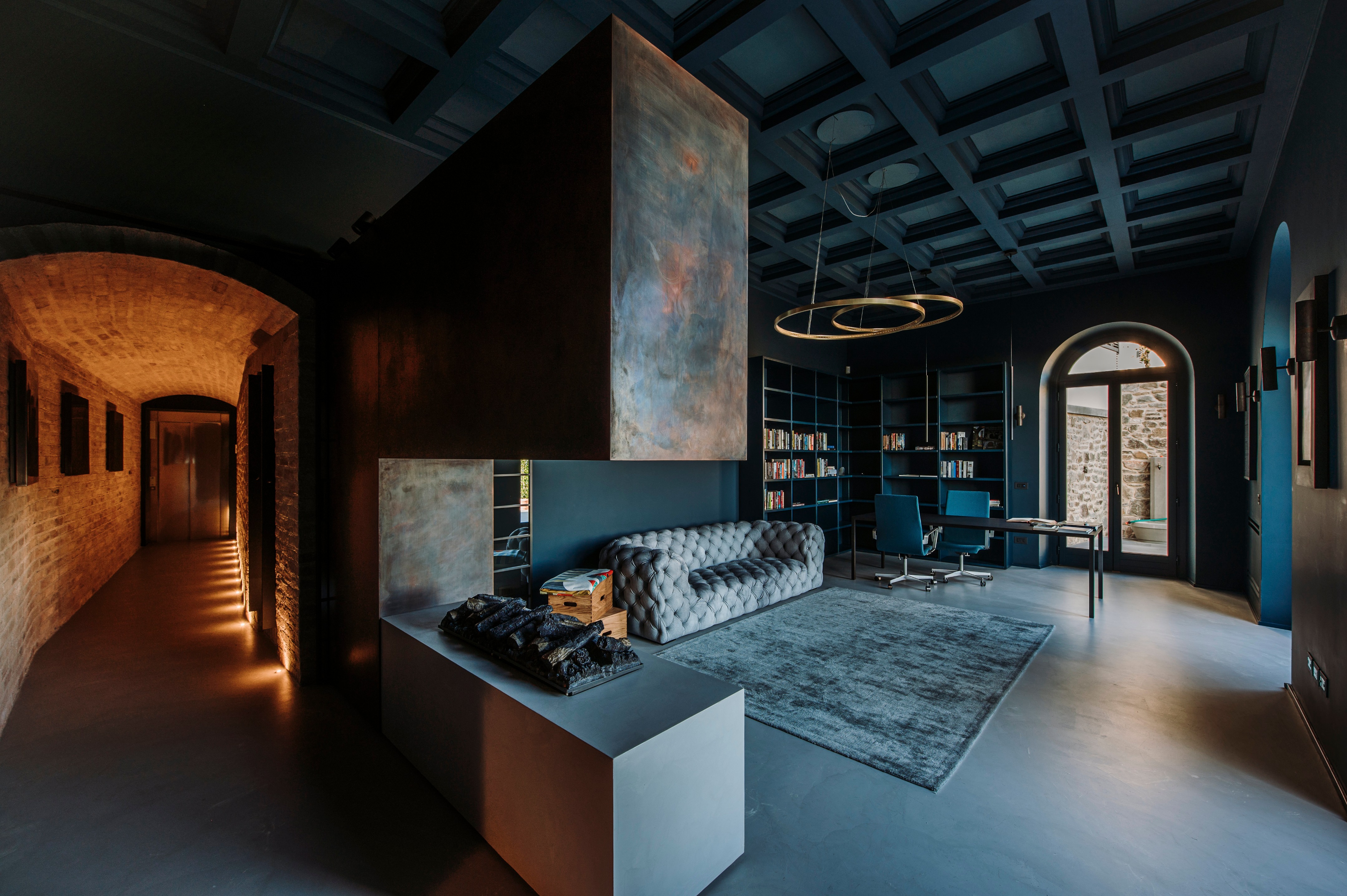 意大利托斯卡纳风格别墅厨房设计-8