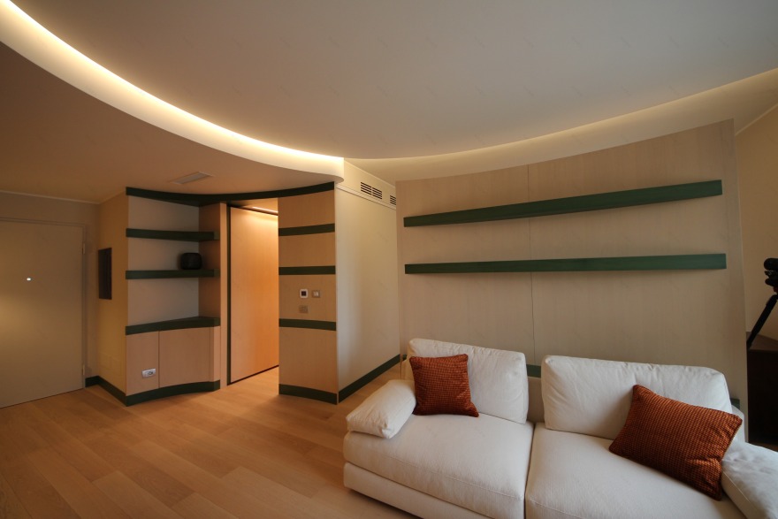 弧形家居设计丨Gian Biagio Cighetti-1