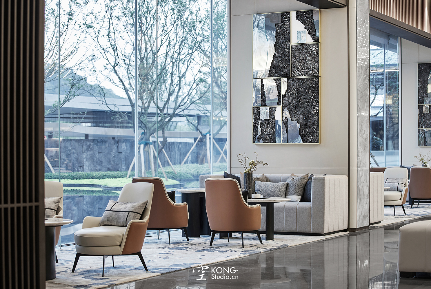 空与间建筑摄影：融创观溪樾销售中心-15