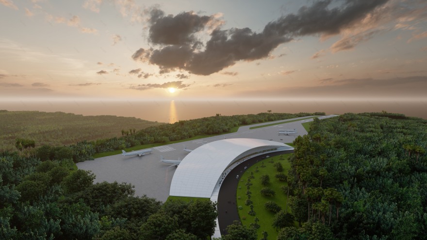 泰国 KohPhangan 机场-0