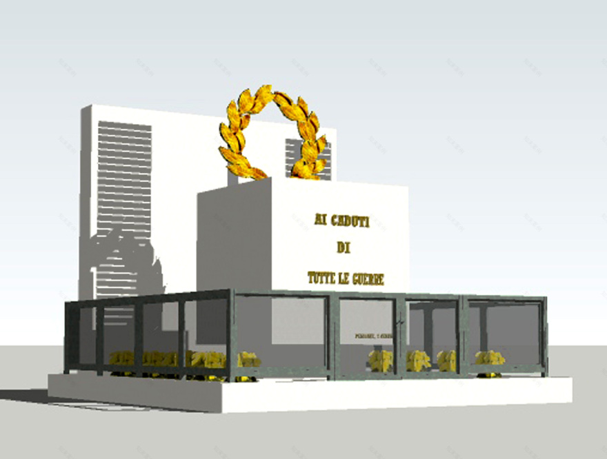 永恒之祭 · 意大利 Piaggine 殉道者纪念碑-12