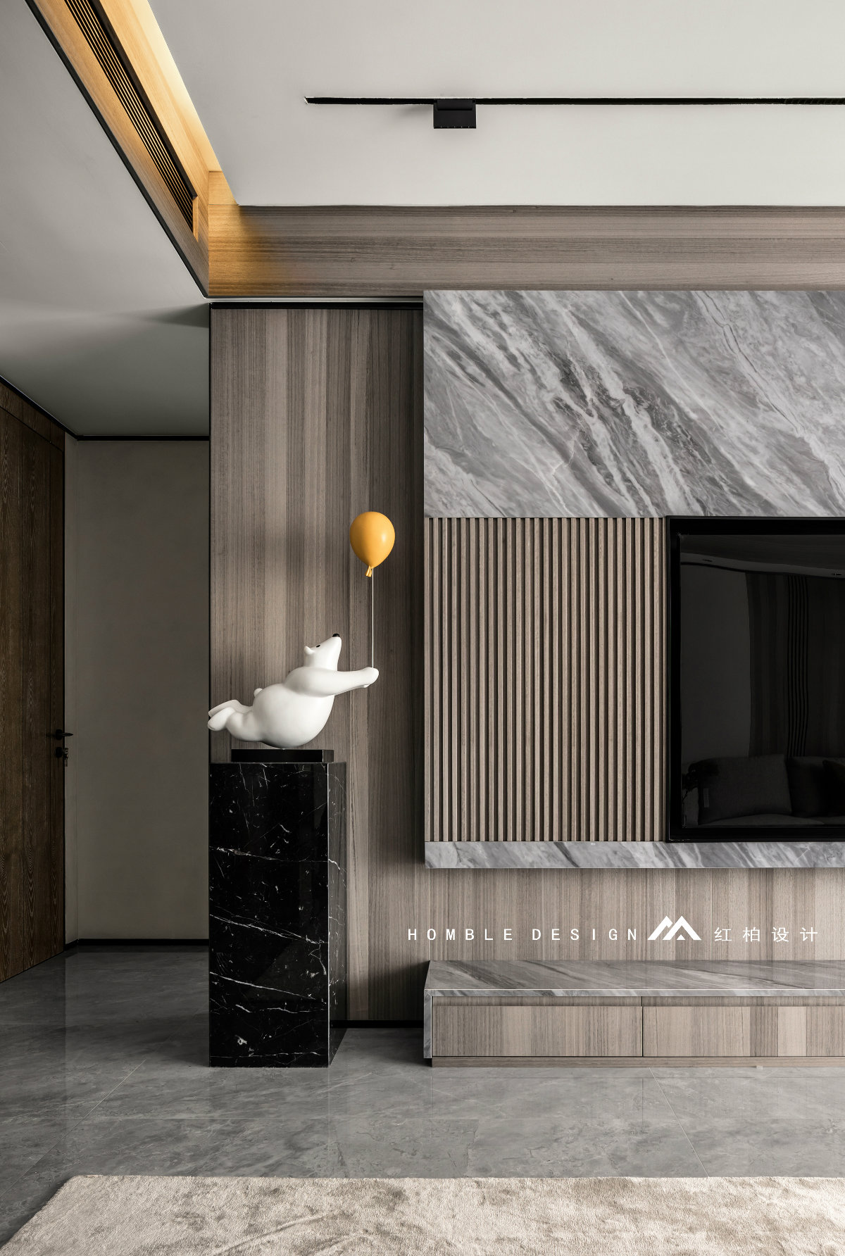 现代精致简约的高级黑遇上极简白-3