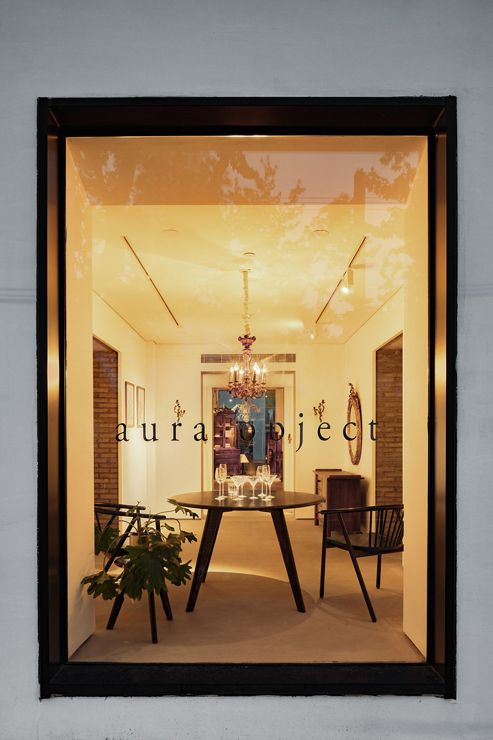 aura object展示空间，上海/连续的落地窗和拱门-46