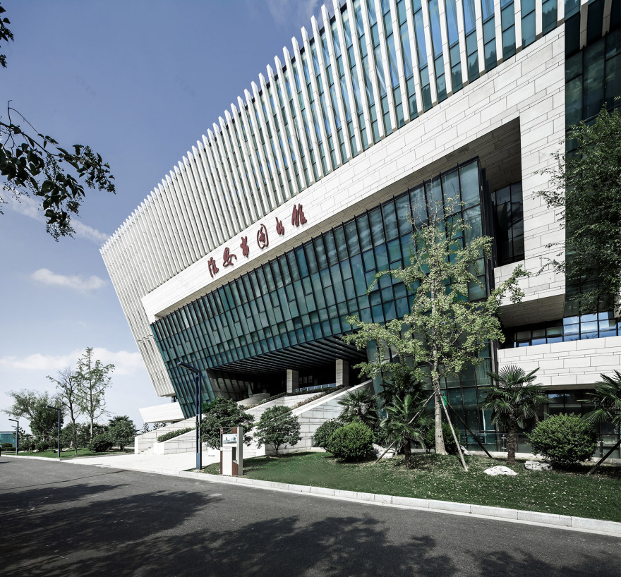 淮安“四馆”文化航母,现代建筑融合传统文脉-24