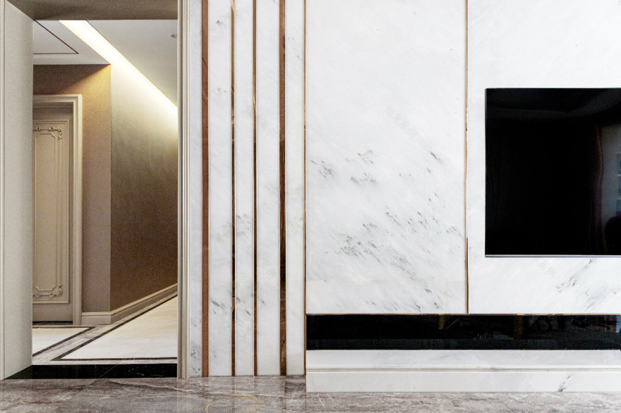 观澜天下 260㎡轻奢美宅,精致优雅尽显格调-12