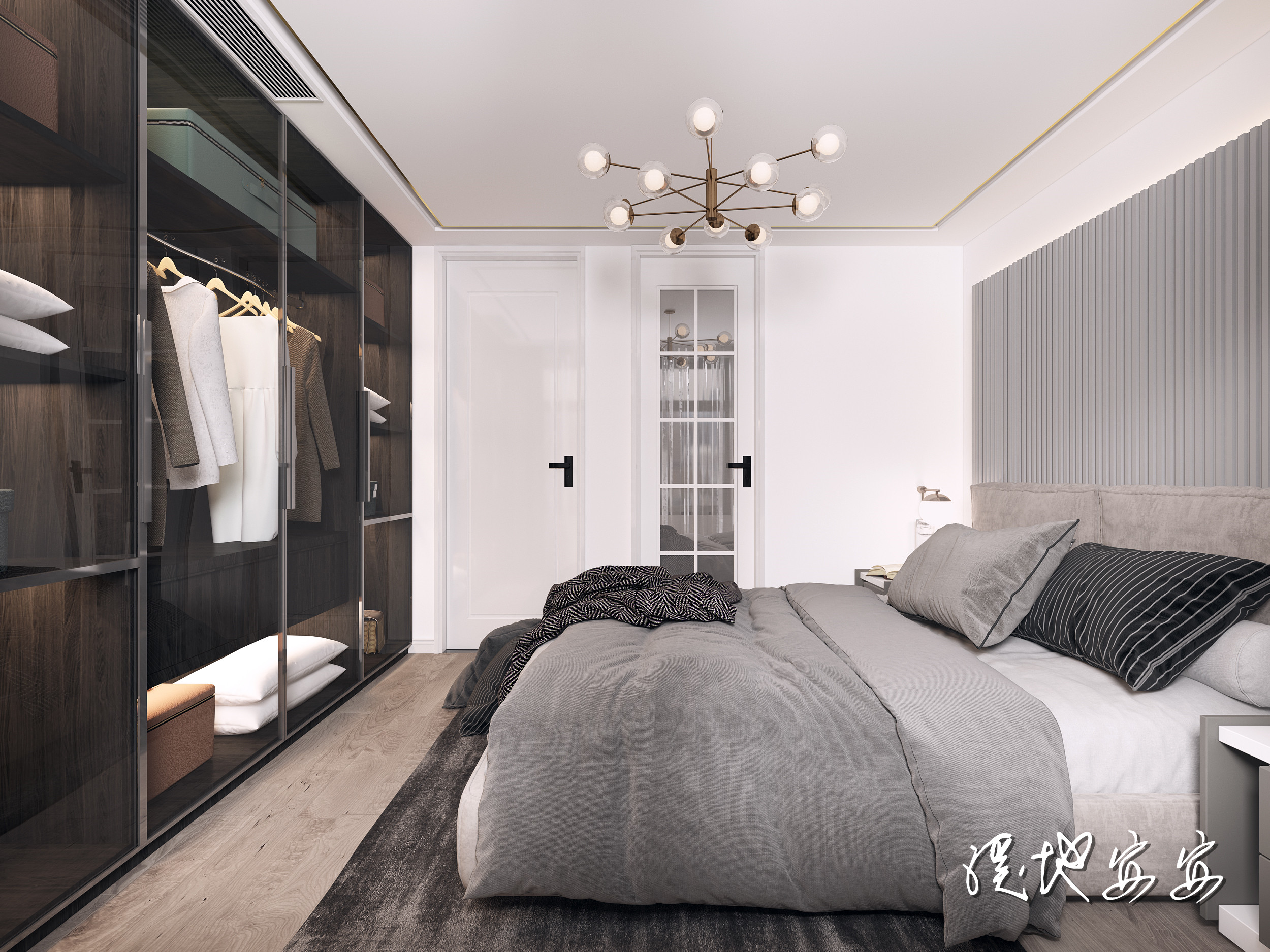 现代简约全房案例-4