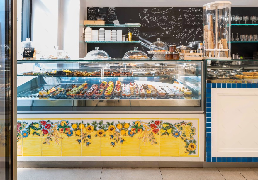 罗马"Puro Sud"餐厅 | 自由风格与地中海色彩的完美融合-1