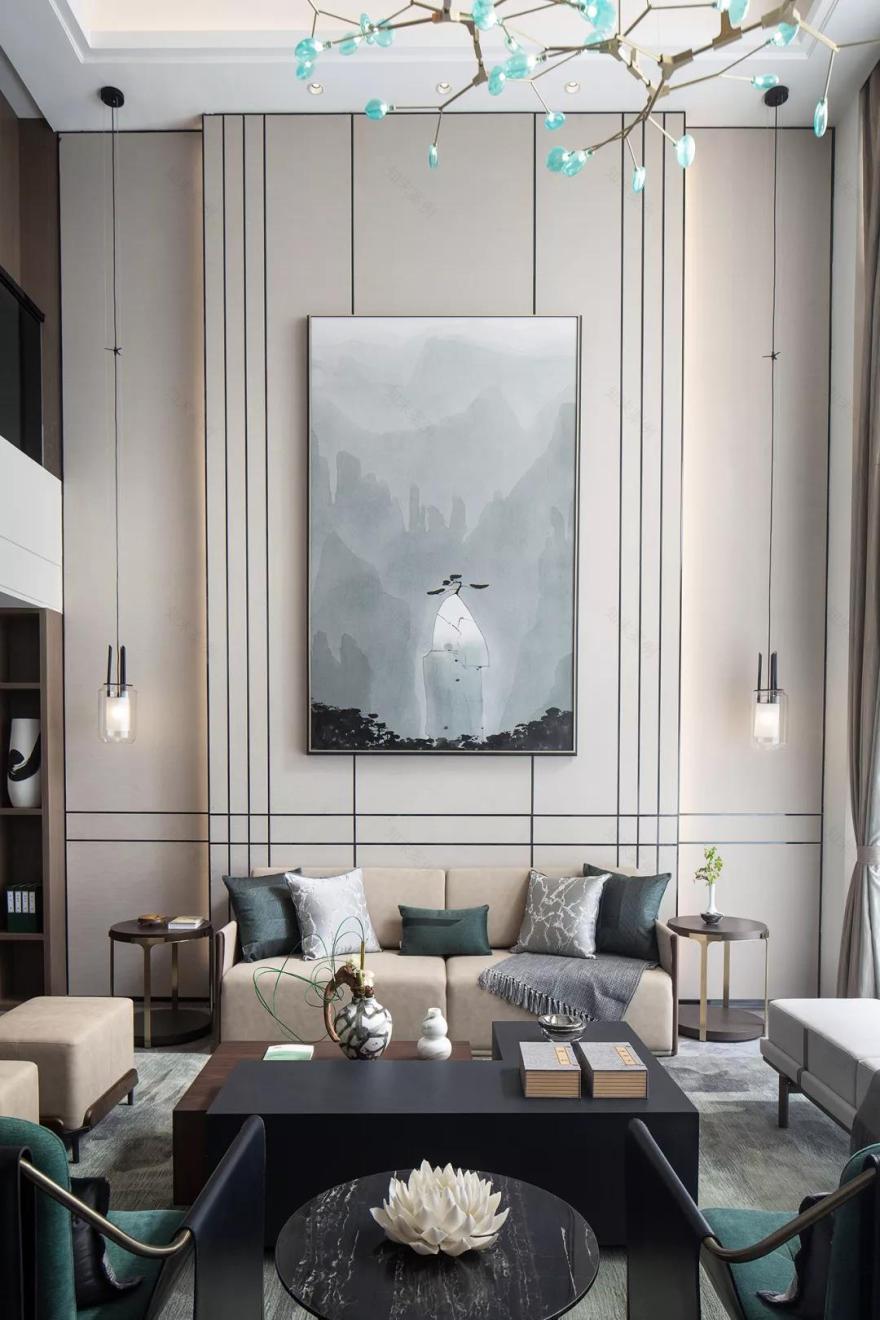 常德誉景湾叠墅样板房丨中国常德丨香港方黄(设计)集团-12