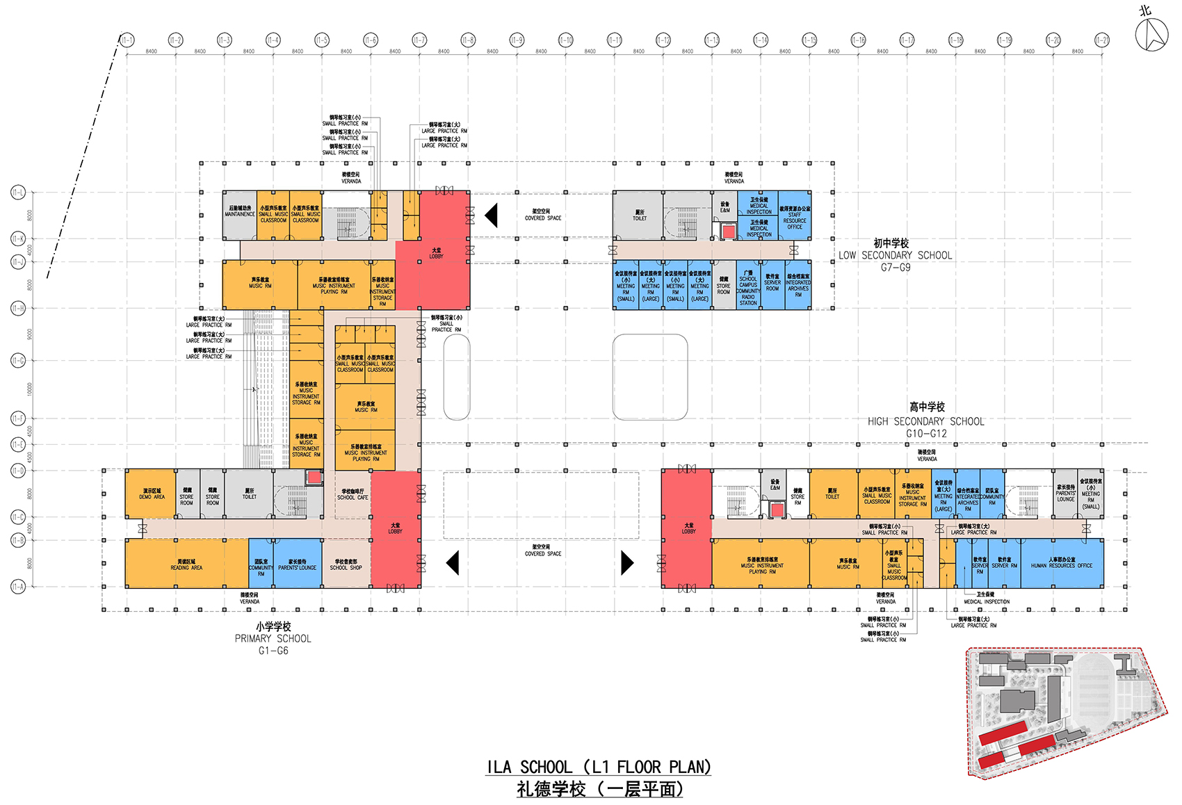 哈罗国际学校及礼德学校，海口/半开放式氛围重新定义校园-39