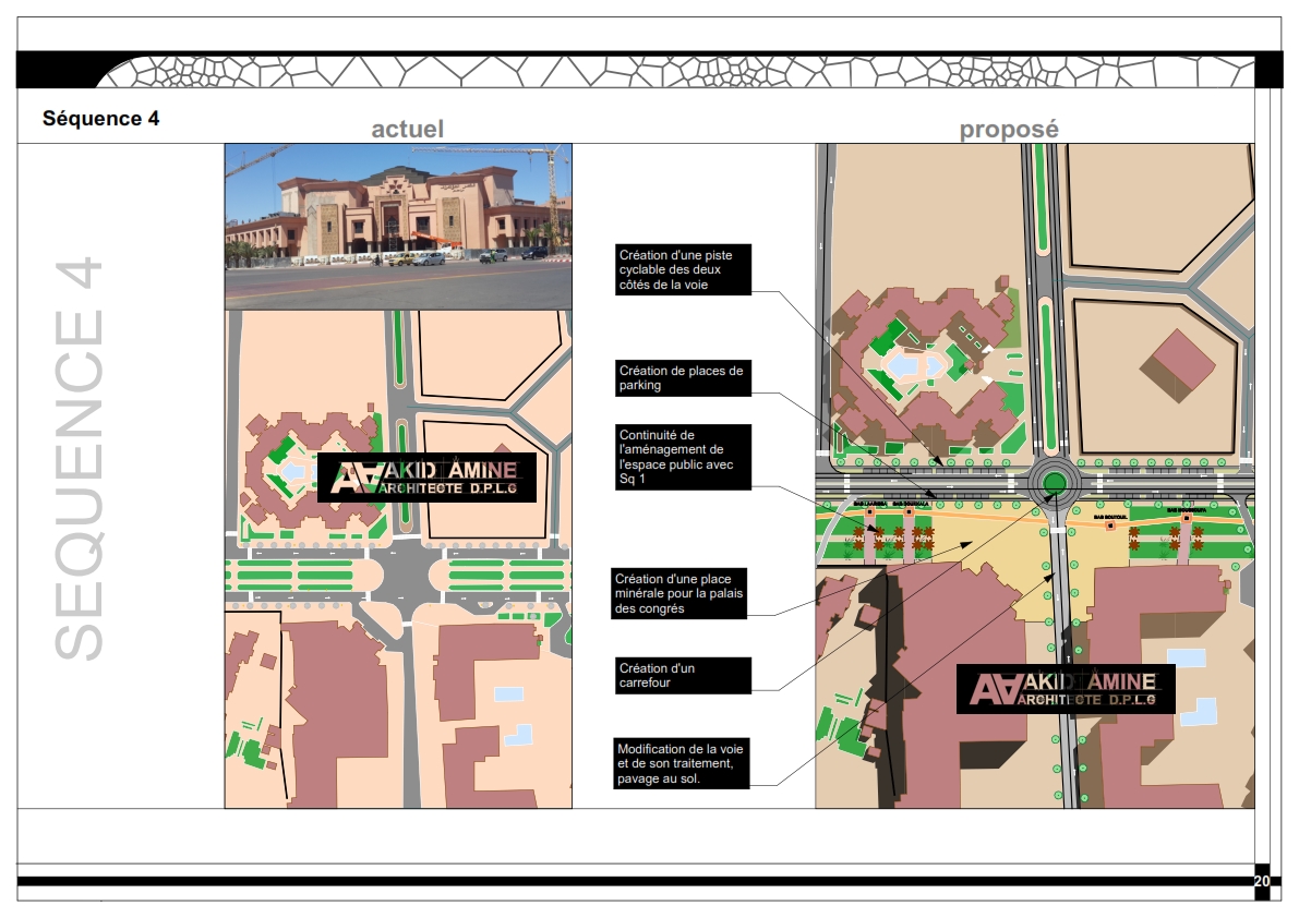 Proposition Urbaine Boulevard Mohamed VI-12