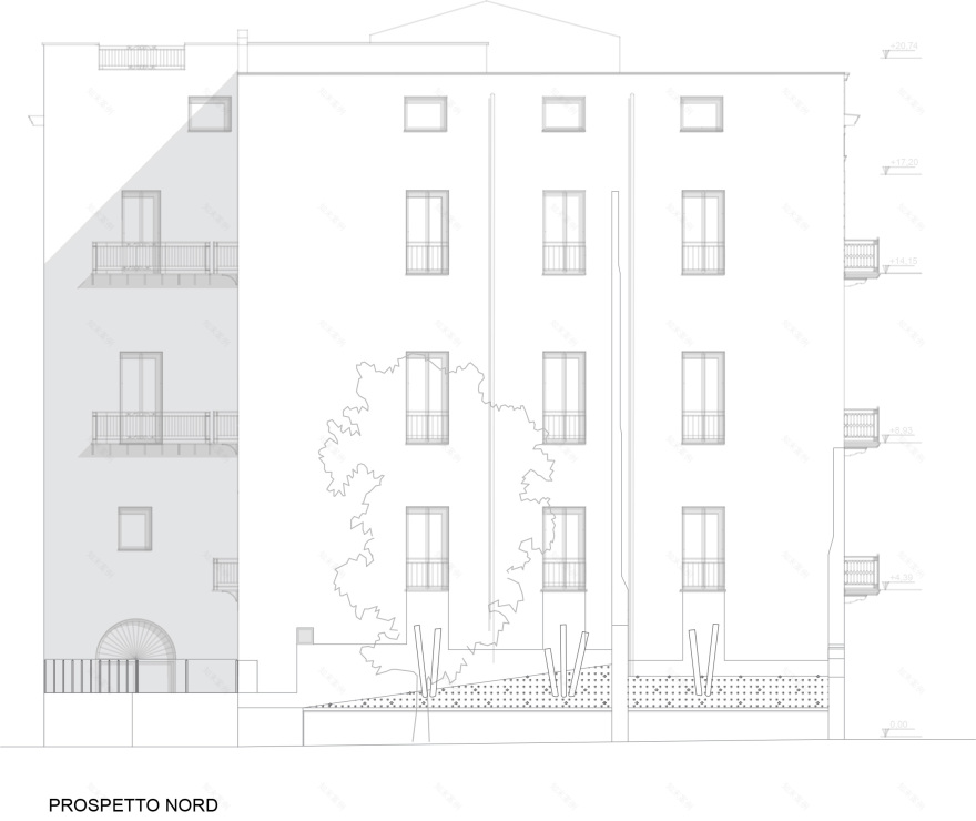 历史与现代交融的“第十三受害者广场”建筑改造-47