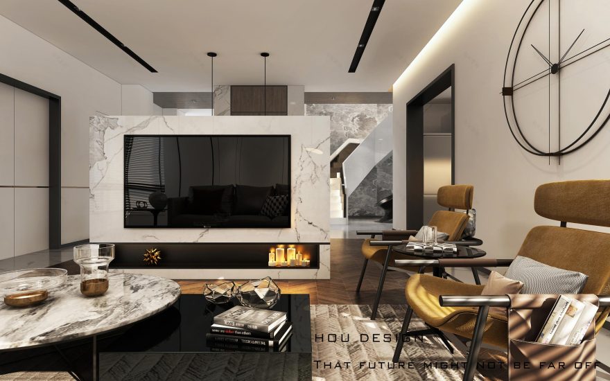 侯·Design 团队打造的国际时尚私宅-8