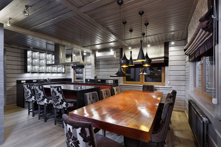 雪域风情 | Courchevel 风格木屋设计-8