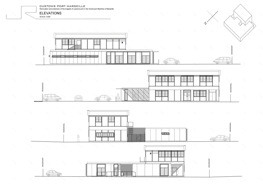 马赛海关港大楼改造 | 结构简约、环保节能-18