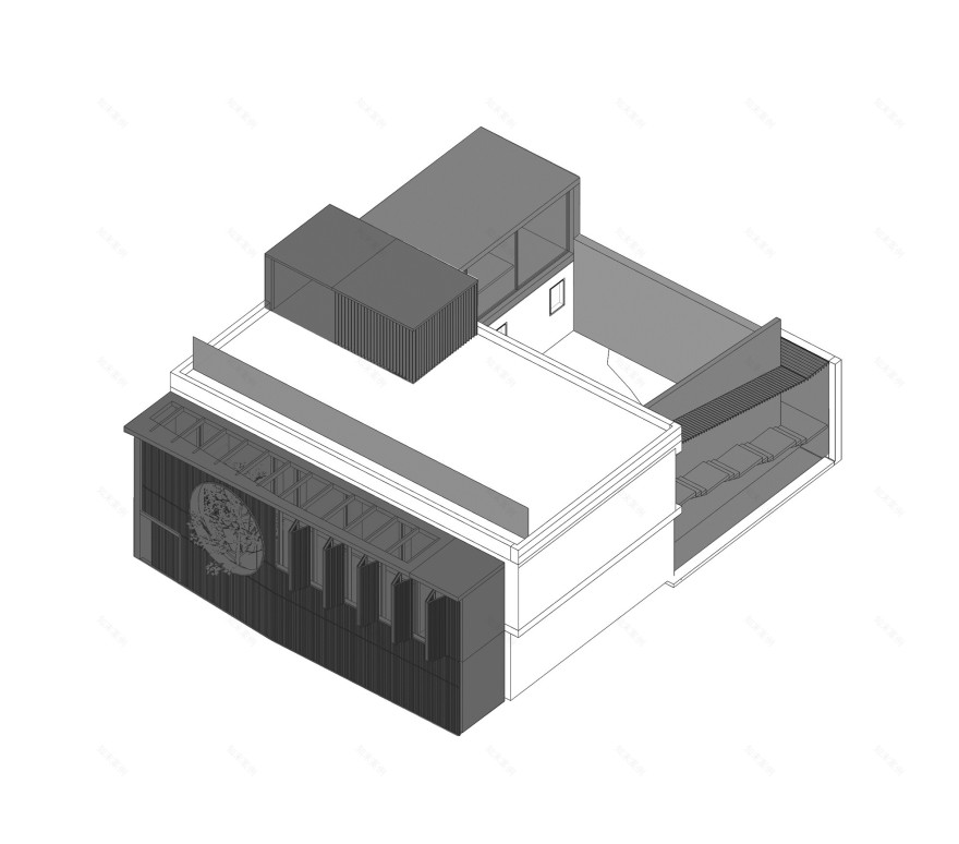 北京古厂房变禅意茶室-47