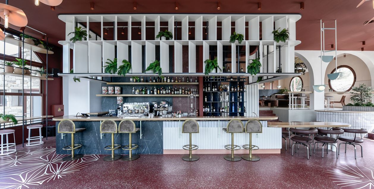 Lofos酒吧，希腊/拼贴风格的室内空间-3
