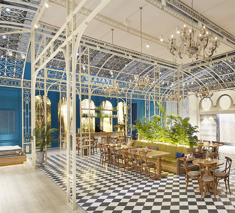 TROPICANA 温室咖啡馆——室内外一体的绿色空间-6