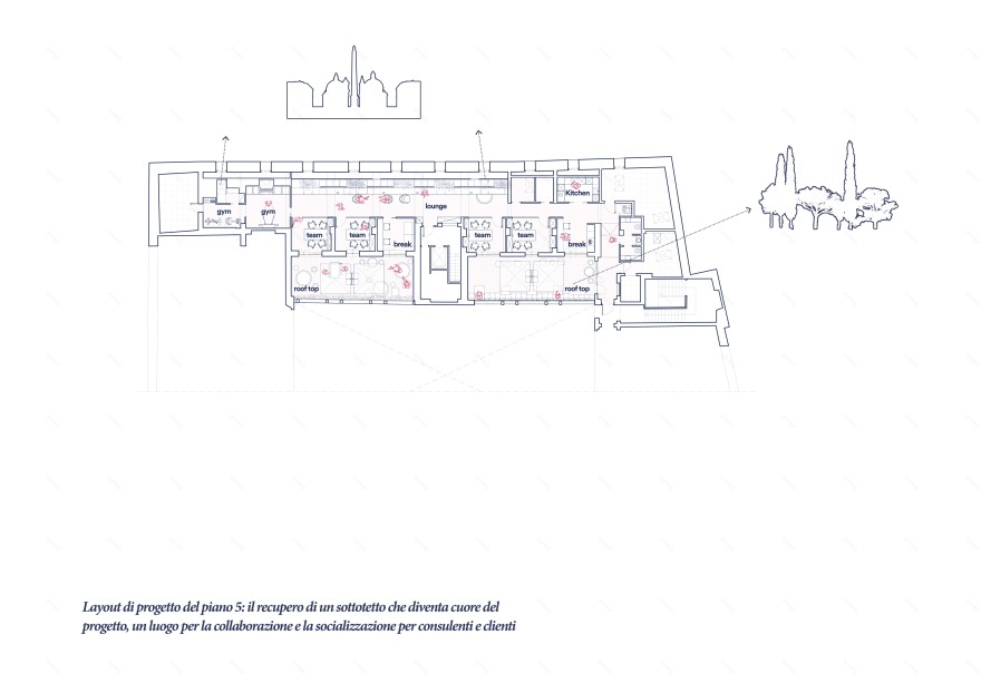 麦肯锡罗马办公室设计-42
