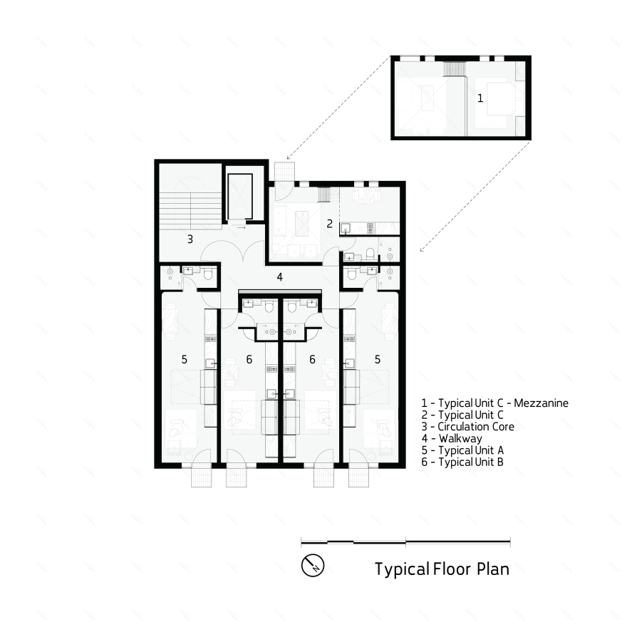 U·olo Apartments · 南非开普敦的城市微单元住宅设计丨Two Five Five Architects-81