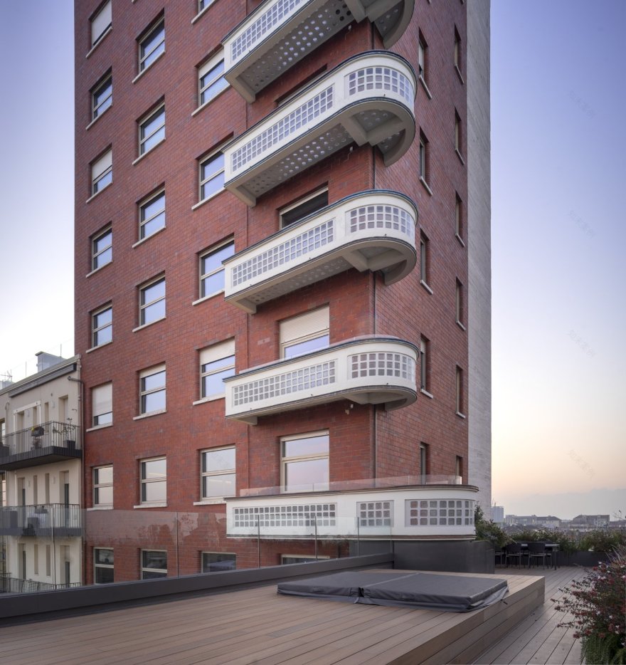 Torre Littoria · 历史建筑中的现代豪华公寓-1