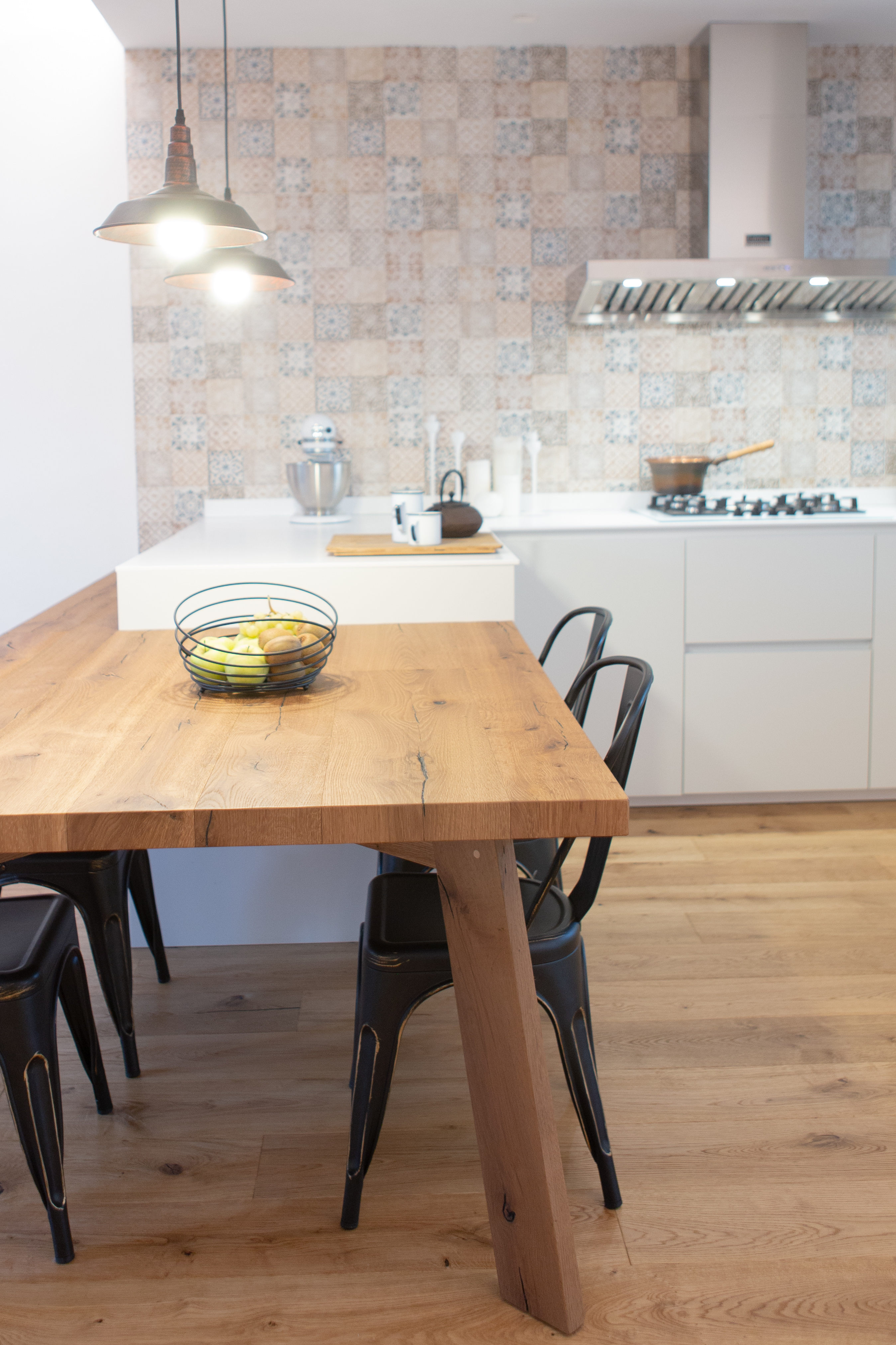 80 年代风格家居翻新，温馨简约厨房设计-15