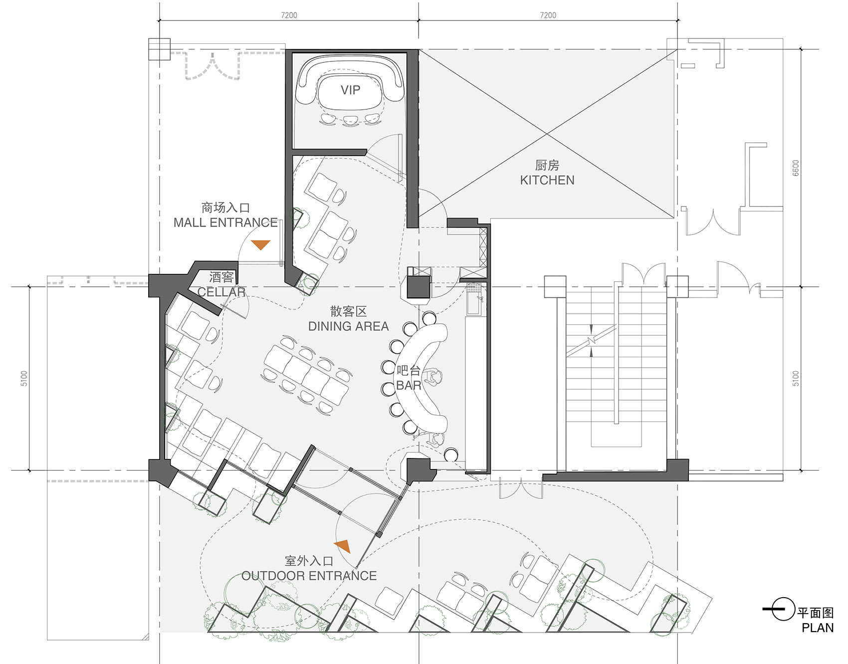 北京白老虎屯餐厅丨中国北京丨未,WAY Studio-61