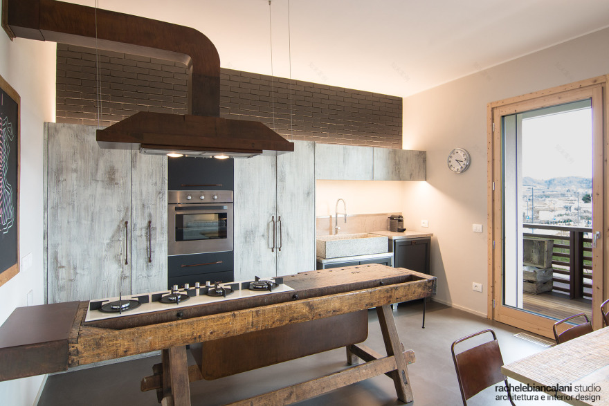 工业风 2.0 公寓 | 定制铁艺、原始砖墙、开放空间-10