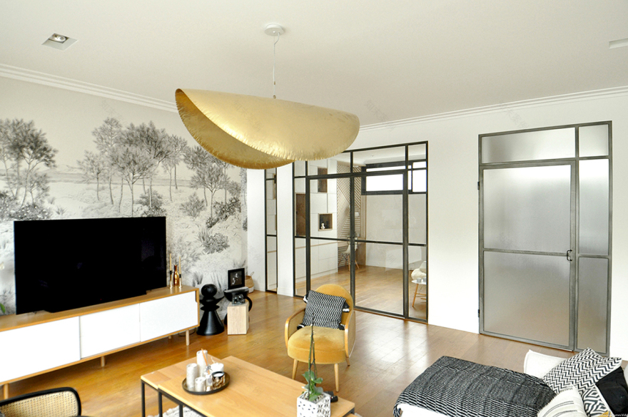 波尔多现代住宅底层空间重构-6