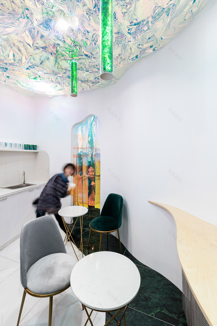 魔都迷幻森林,Mistea 茶饮店设计-58