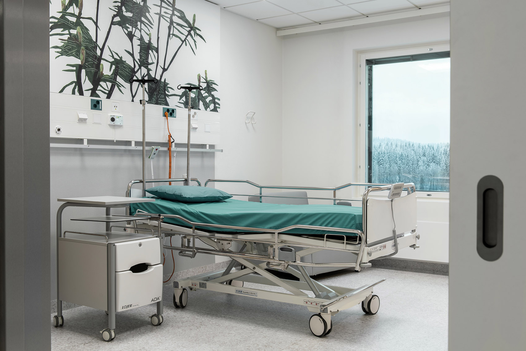 芬兰中部新星医院/一座具备全新创新理念和运作系统的未来医院模型-93