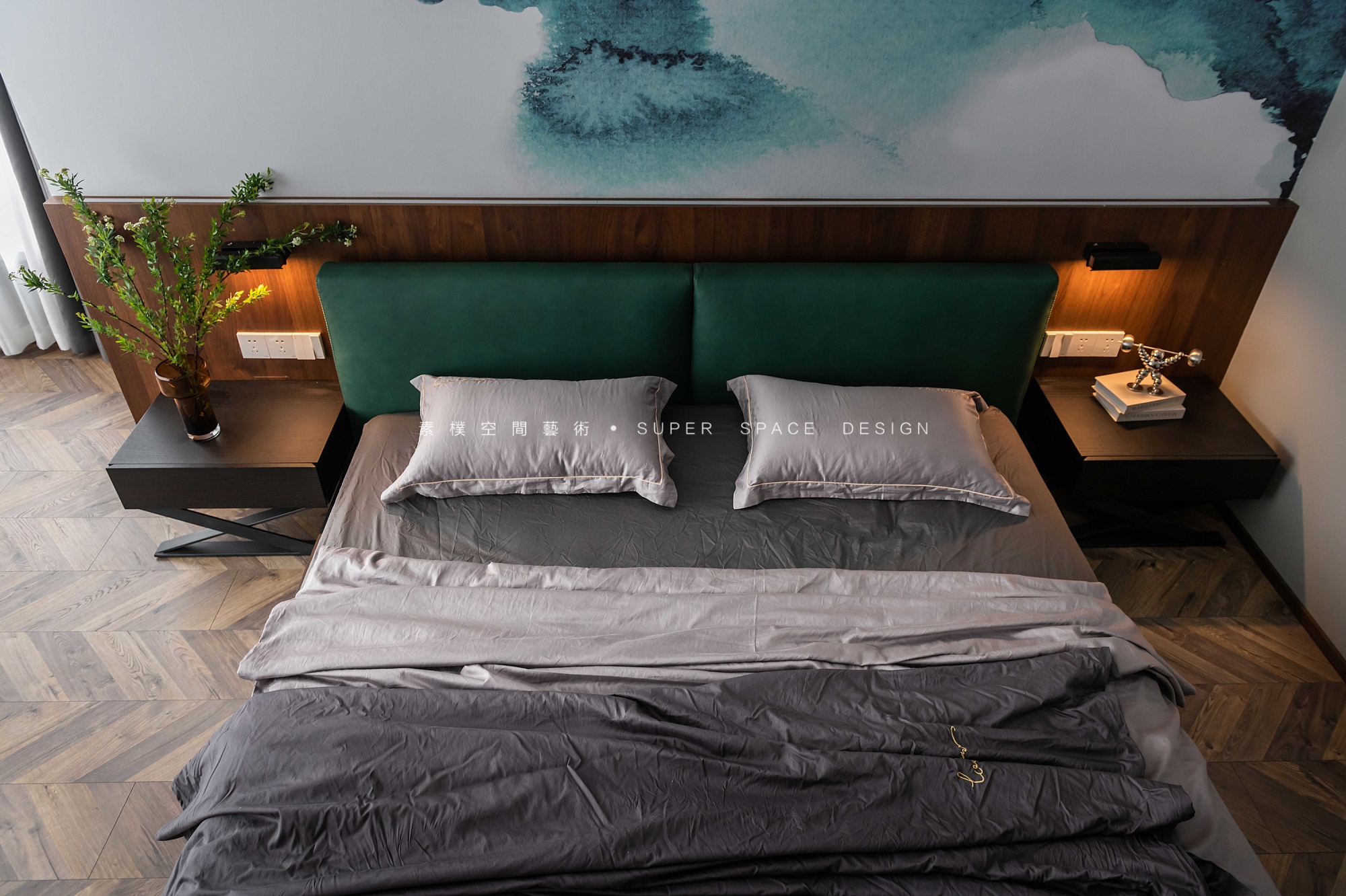 素朴设计丨平层丨素朴作品丨弹子石土著40万装120平现代家，儿童房简直太漂亮-18