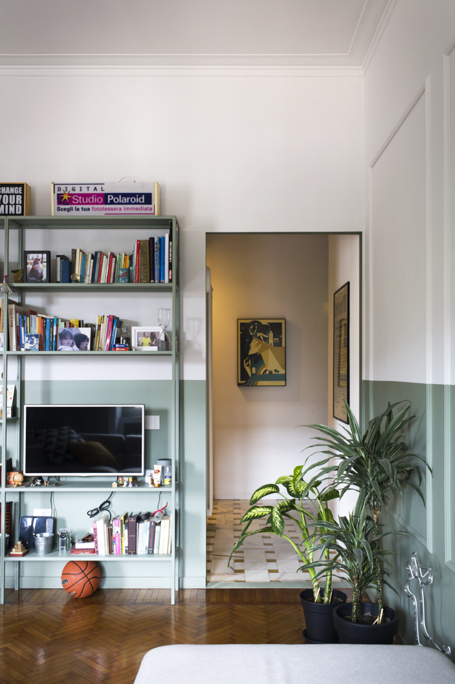 米兰 30 年代风格公寓翻新-3