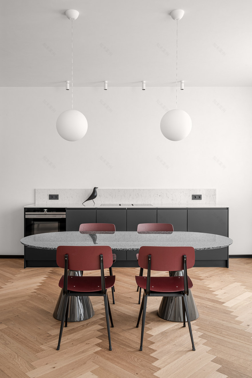 乌克兰极简公寓设计丨乌克兰基辅丨apt. 196 Design-6