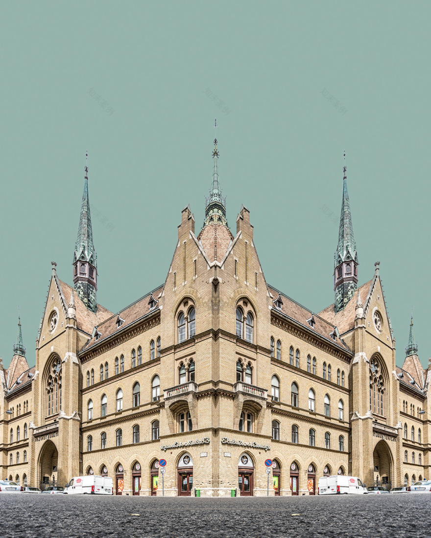 动感对称角 | 布达佩斯建筑的奇幻之旅-5