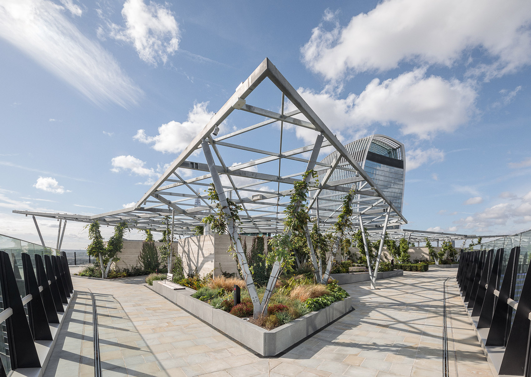 芬彻奇街120号屋顶花园，伦敦/伦敦市内最大的公共屋顶花园空间-39