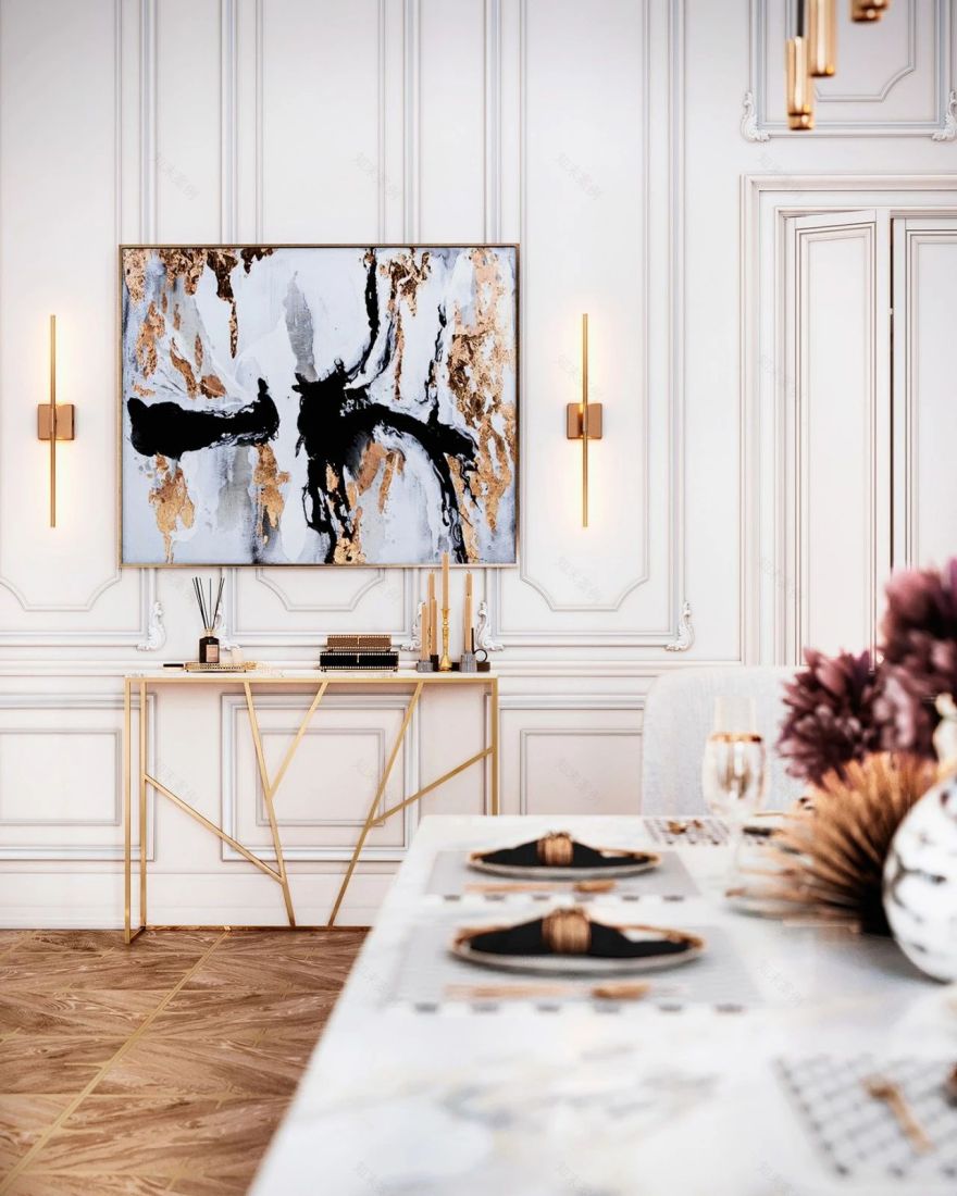 Mossebo 设计团队打造大气一居室,古典与现代完美融合-12