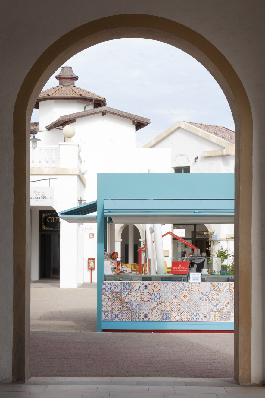 意大利食品摊位设计-1