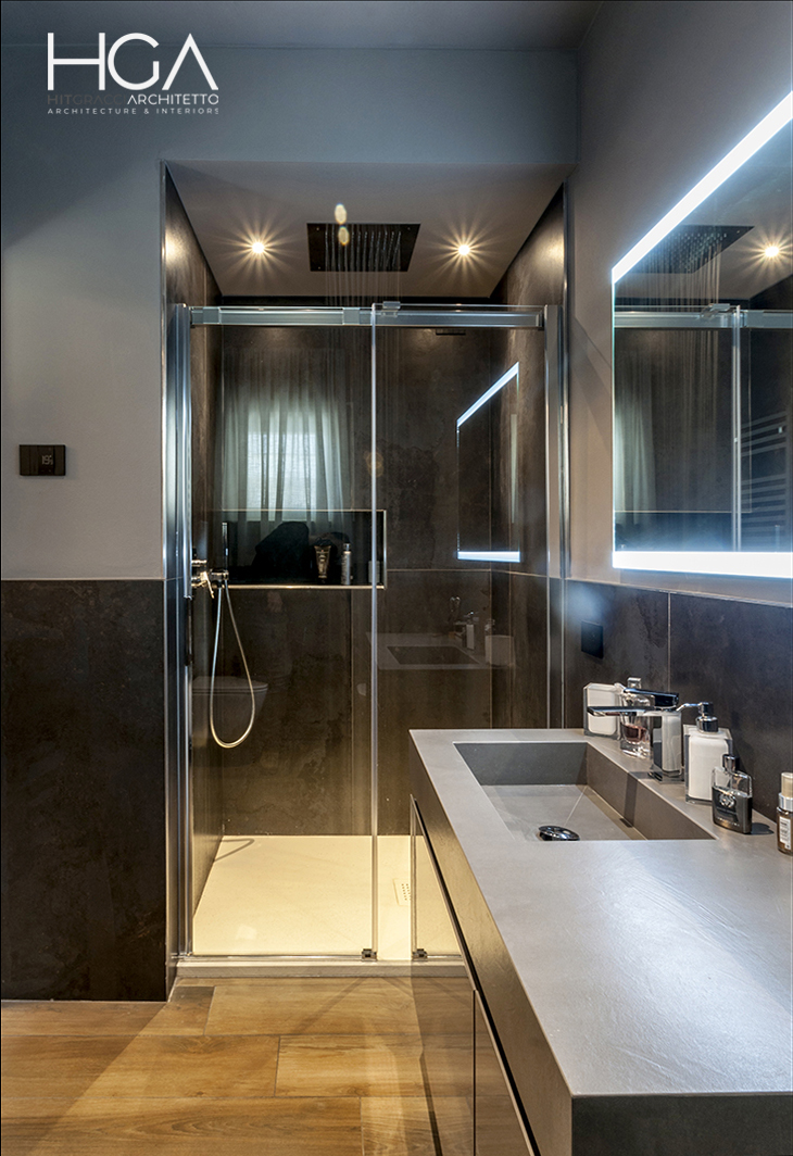 新旧融合,开放式公寓设计展现空间魔法-8