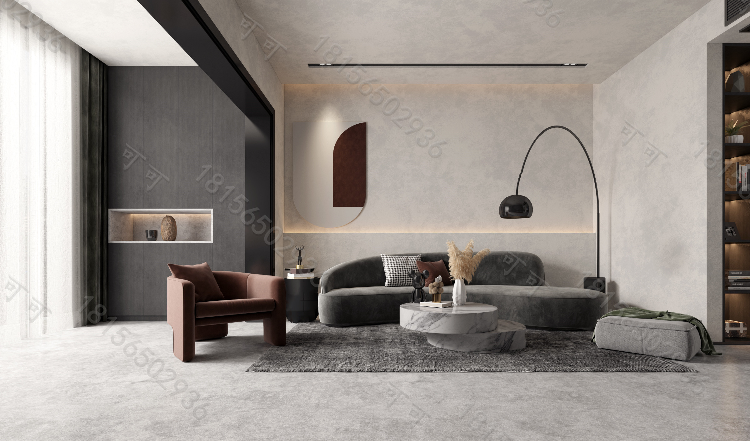 一个空间 两个方案-1