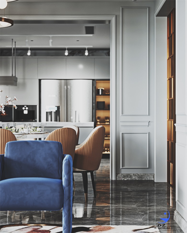 现代室内客餐厅卧室效果图案例分享-5
