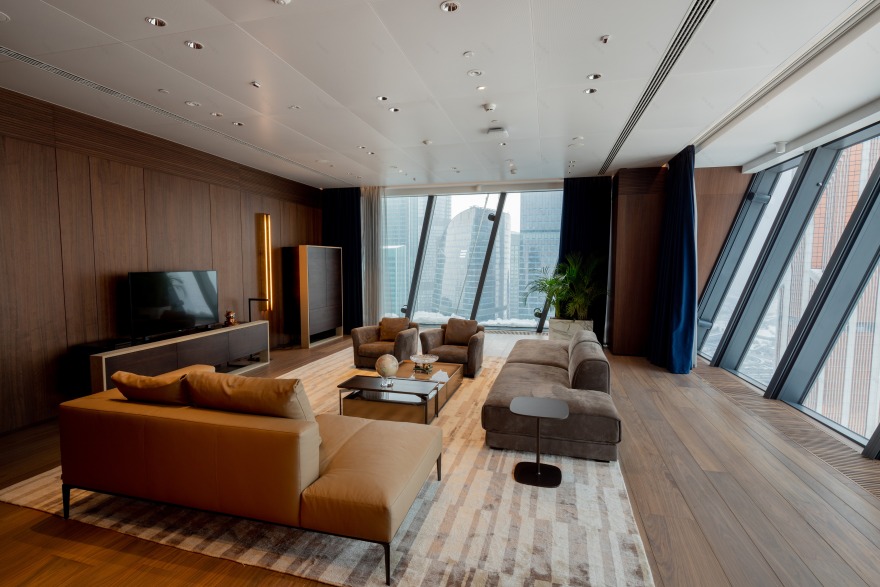 莫斯科 Evolution Tower 智能 LED 照明设计-9